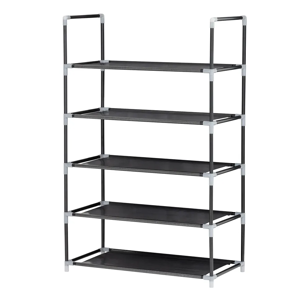 baroni-home-organizzazione-meuble-chaussures-5-tag-res-tissu image 1