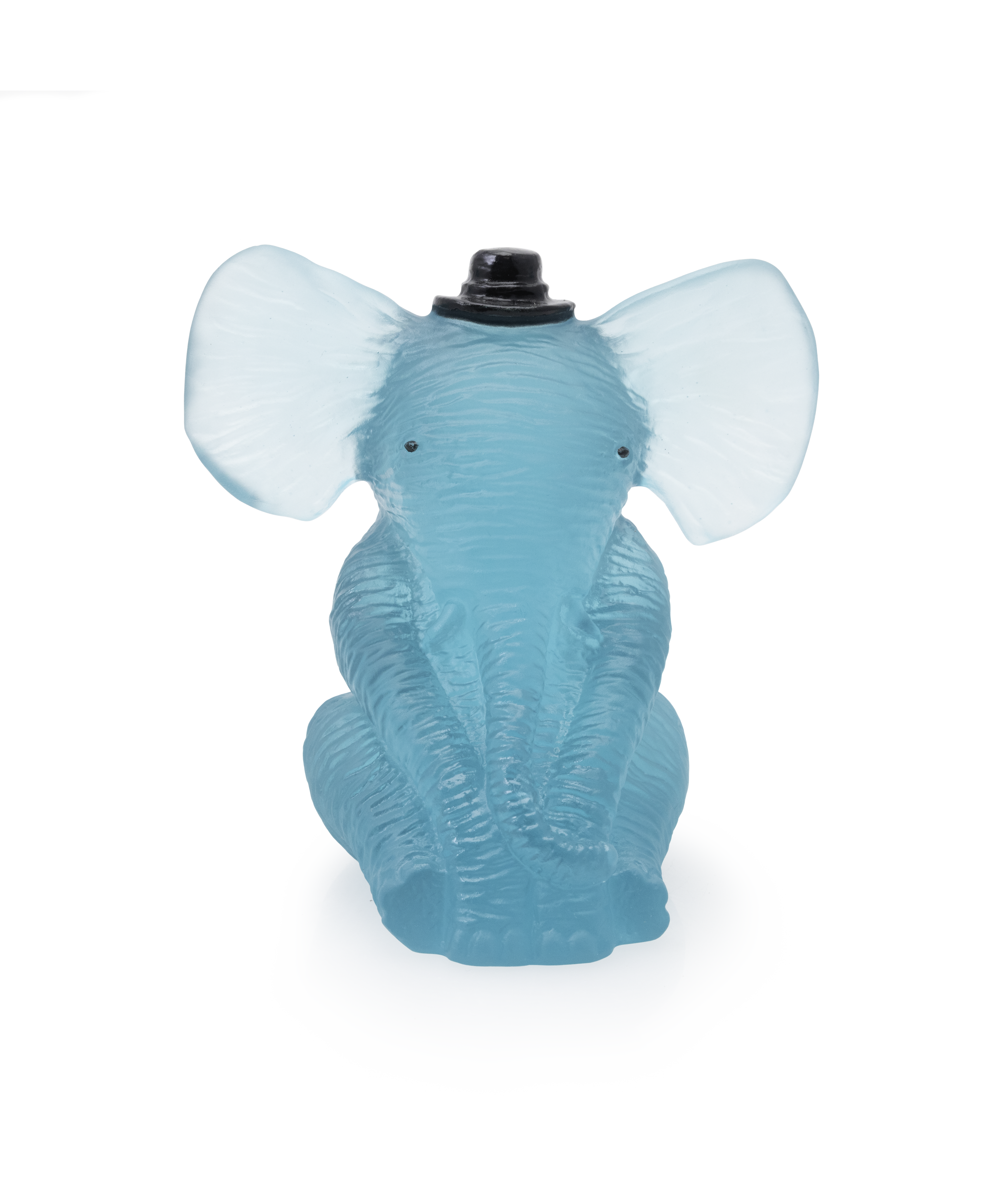 daum-univers-animalier-l-phanteau-sculpture-turquoise image 1