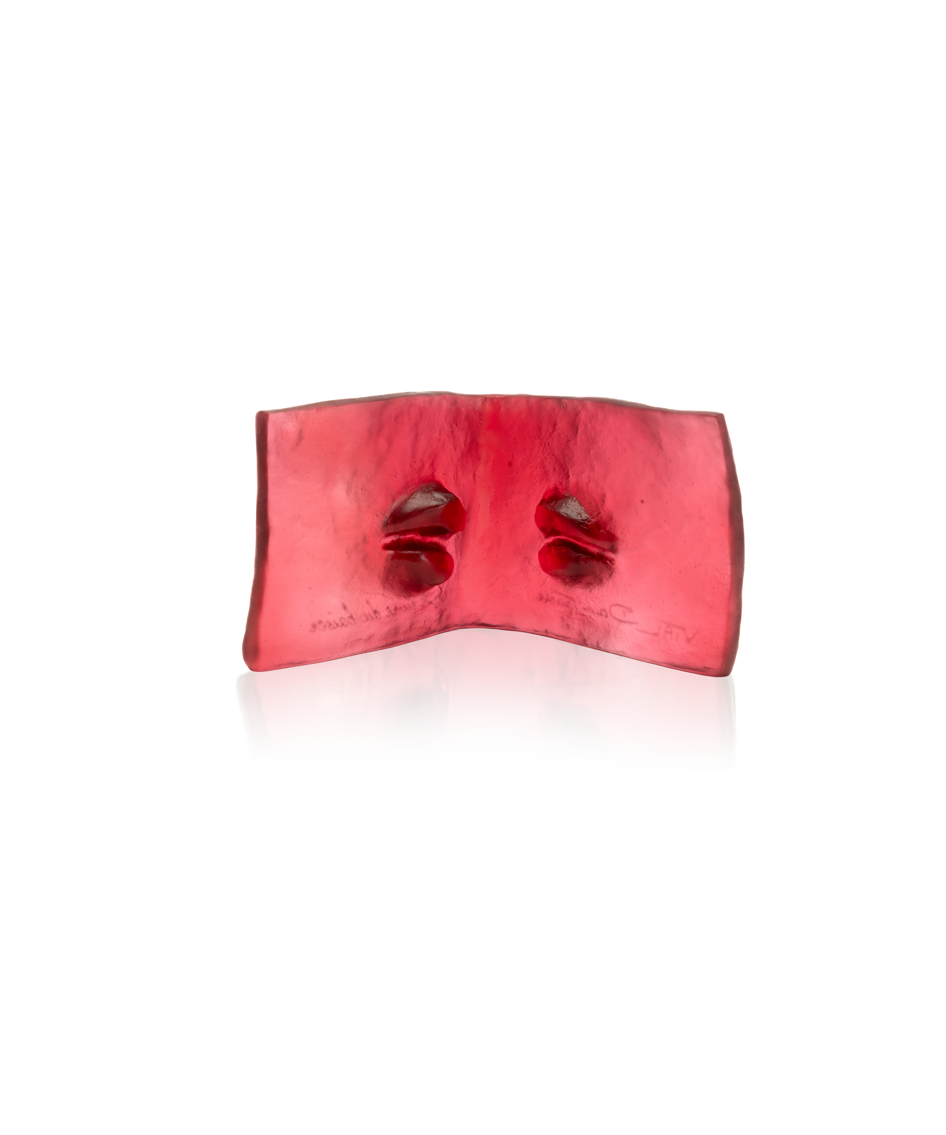 daum-art-cristal-le-livre-du-baiser-sculpture-cristal-125-ex image 1