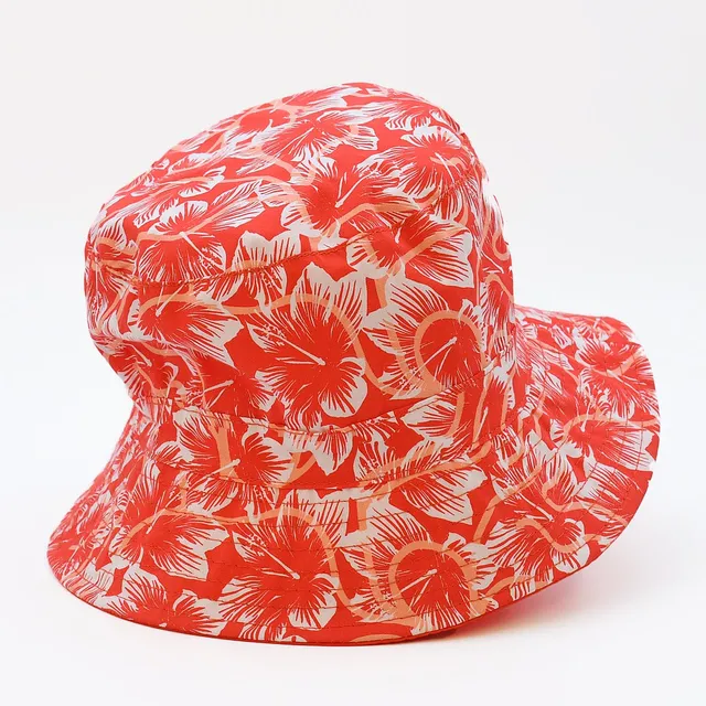 luisa-paix-o-bob-r-versible-coton-rouge-uni-motifs-taille-m image 1