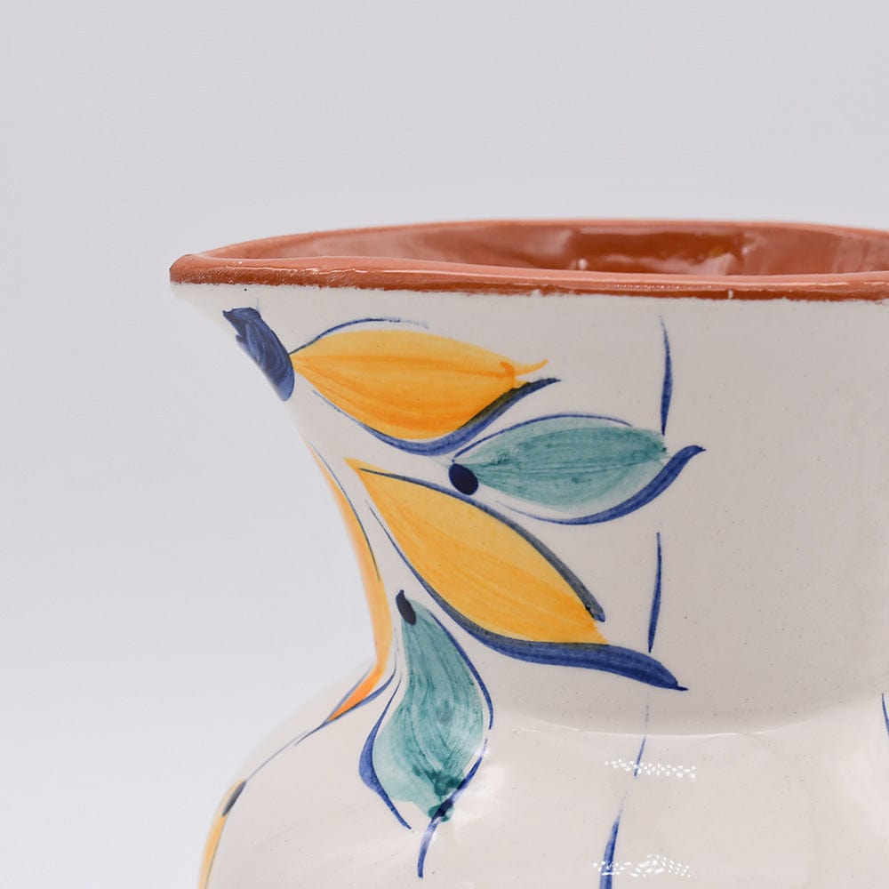 luisa-paix-o-carafe-terre-cuite-jaune-1l-artisanale image 3
