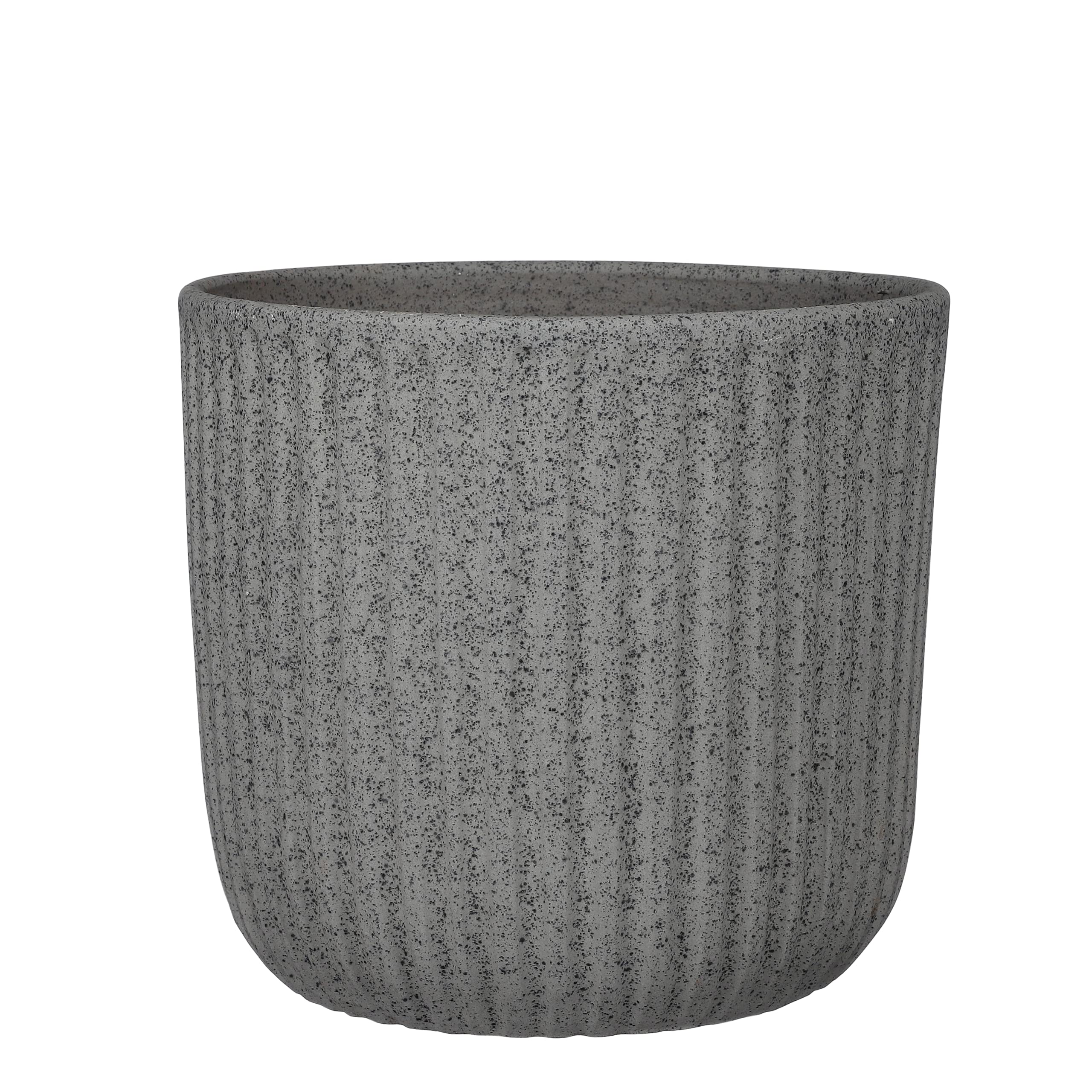 mica-decorations-dante-pot-rond-gris-h24-x-27-cm image 1
