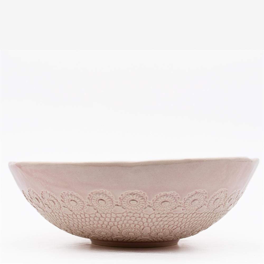 luisa-paix-o-flores-grand-saladier-25cm-rose-c-ramique image 1