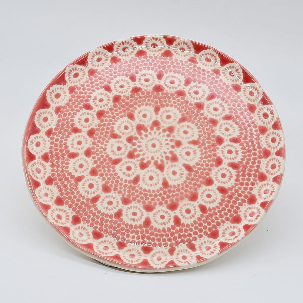 luisa-paix-o-renda-plateau-dessert-c-ramique-rouge-22cm image 5