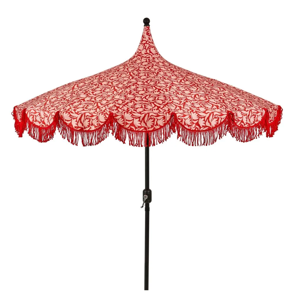 mica-decorations-garden-parasol-rouge-avec-sac-transport image 1