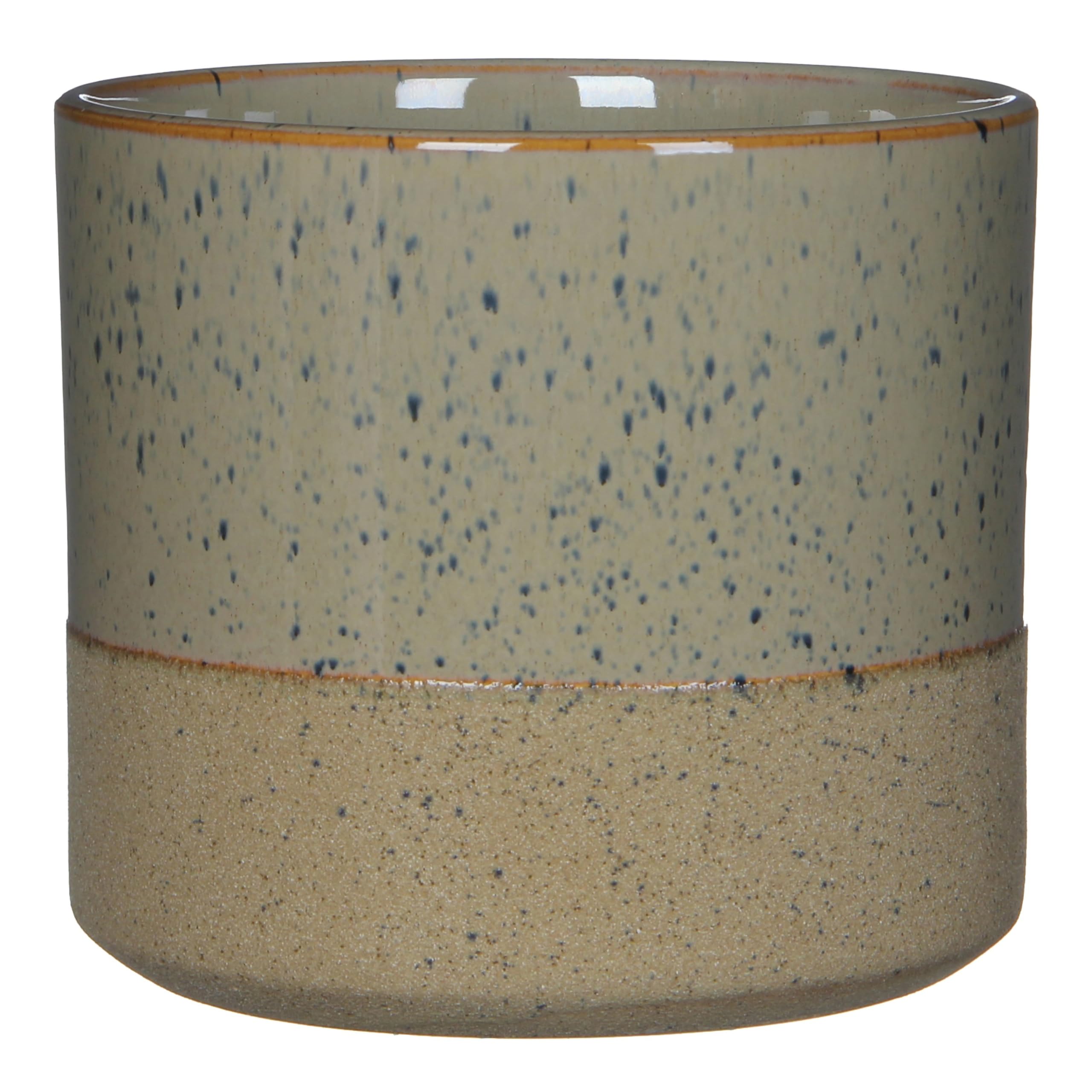mica-decorations-lago-pot-rond-cr-me-18cm image 1