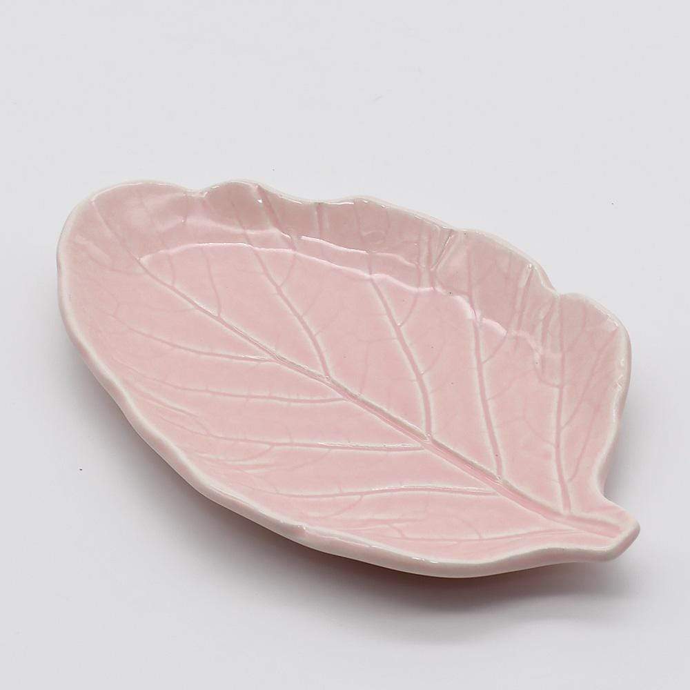 luisa-paix-o-manteiga-petite-assiette-rose-feuille-19cm image 2