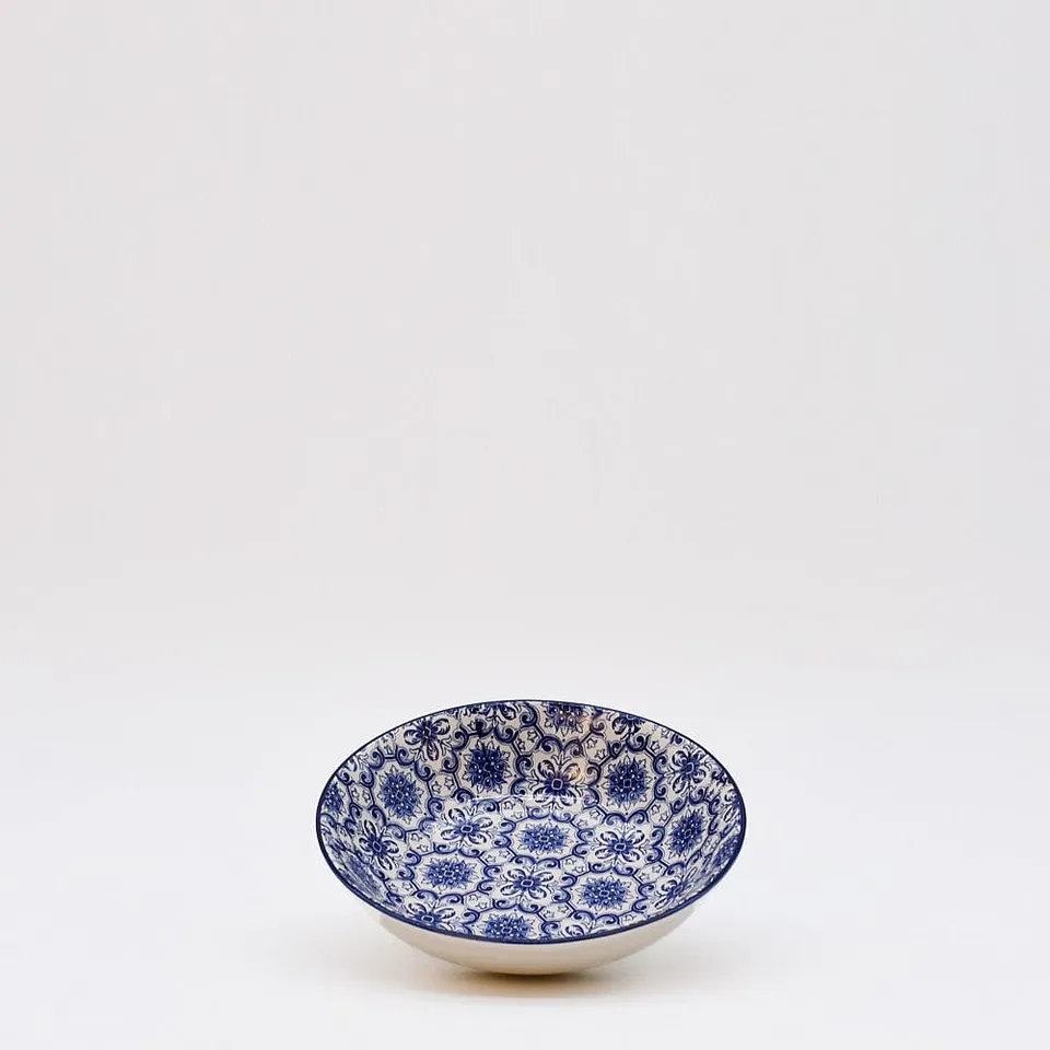 luisa-paix-o-padr-o-coupe-c-ramique-artisanale-bleue-13-cm image 1