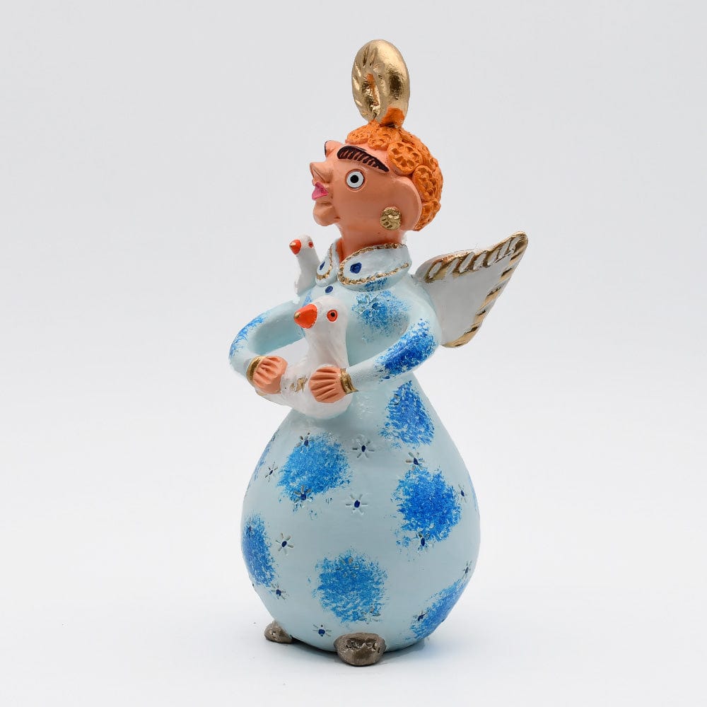 prazeres-c-ta-anjo-statuette-ange-c-ramique-25cm-sign-e image 6