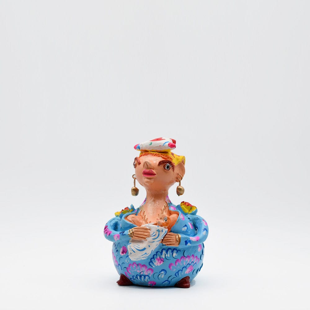 luisa-paix-o-boneca-barriguda-20cm-statuette-argile image 2