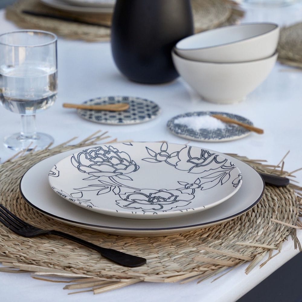luisa-paix-o-l-ments-assiette-gr-s-21cm-motifs-fleurs image 2