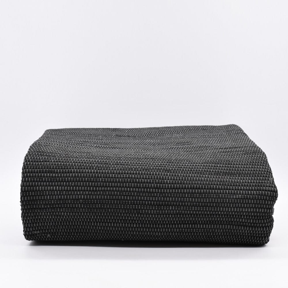 luisa-paix-o-tapis-artisanal-200x140-cm-noir-recycl image 1