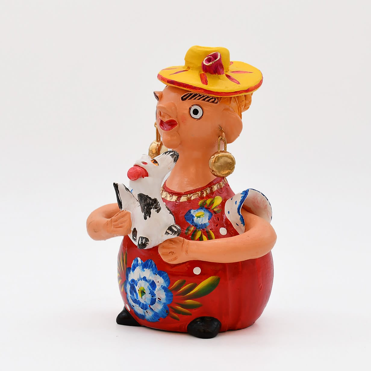 luisa-paix-o-boneca-barriguda-17cm-statuette-sign-e-pi-ce-unique-4 image 3