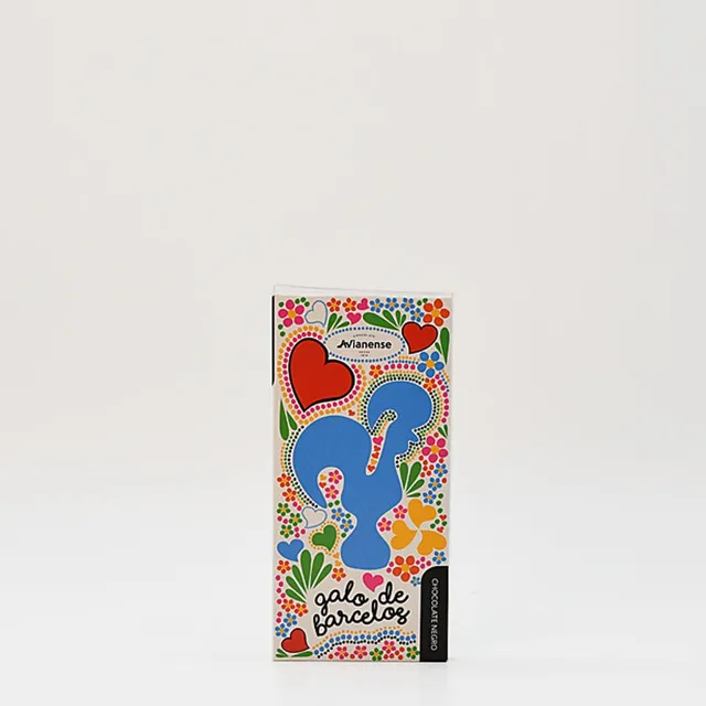 luisa-paix-o-galo-de-barcelos-tablette-chocolat-noir-100g image 1