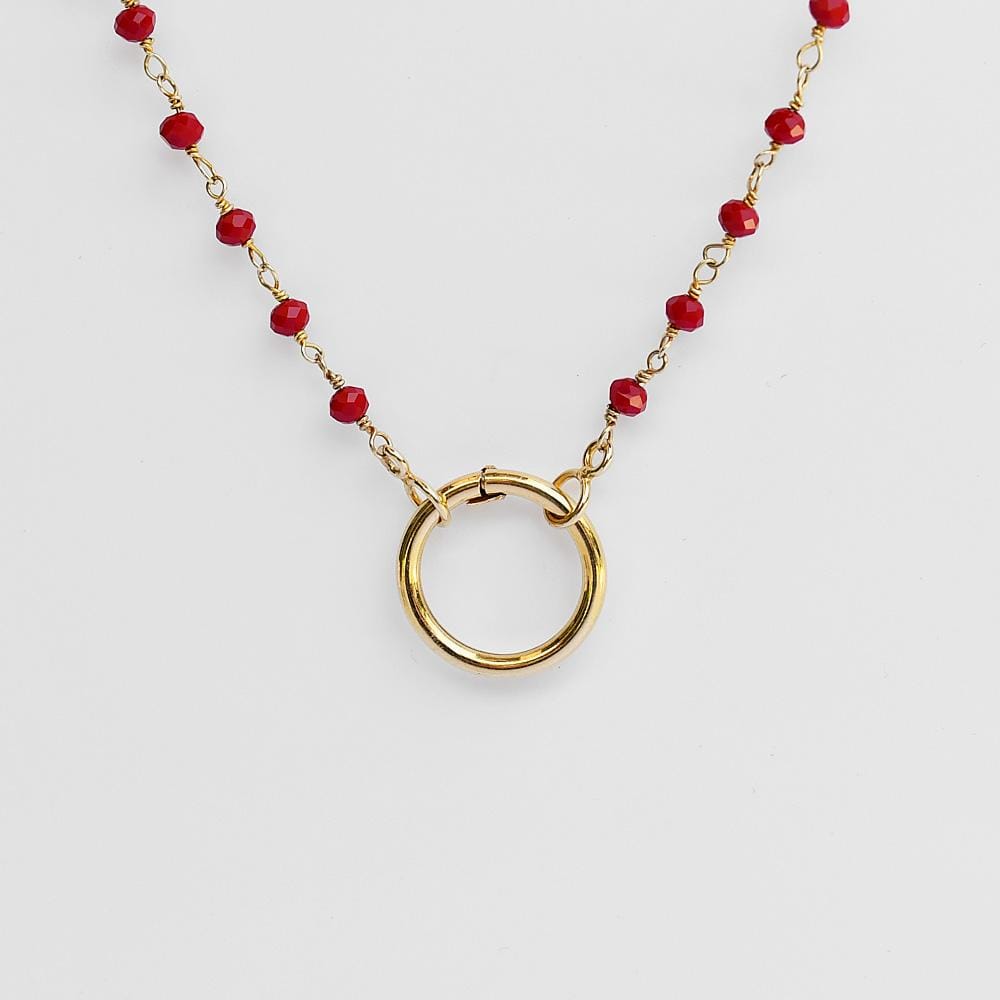 luisa-paix-o-bijoux-du-portugal-sautoir-charms-rouge-collier-90-cm image 2