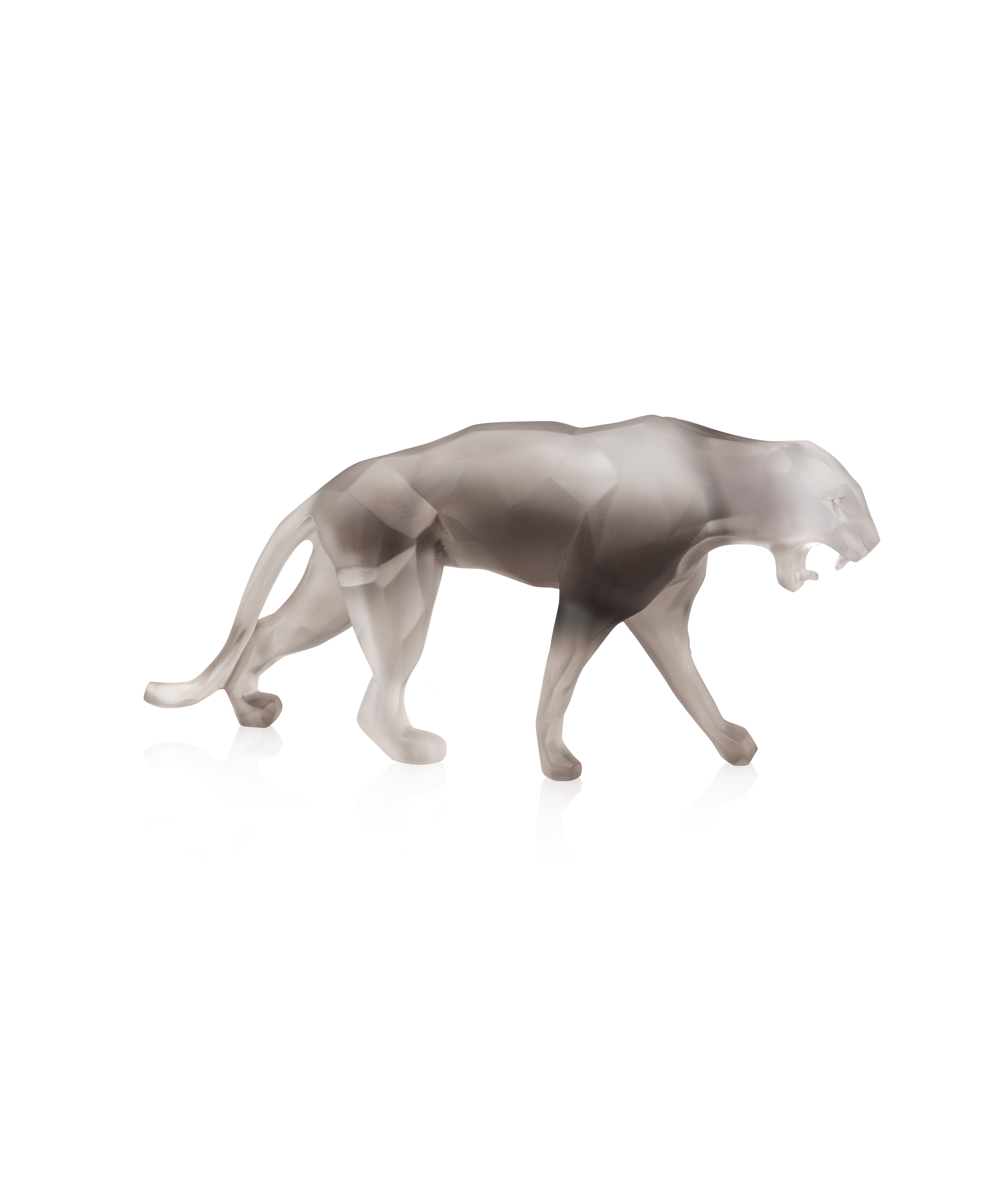 daum-art-cristal-wild-panther-panth-re-grise-petit-mod-le image 1