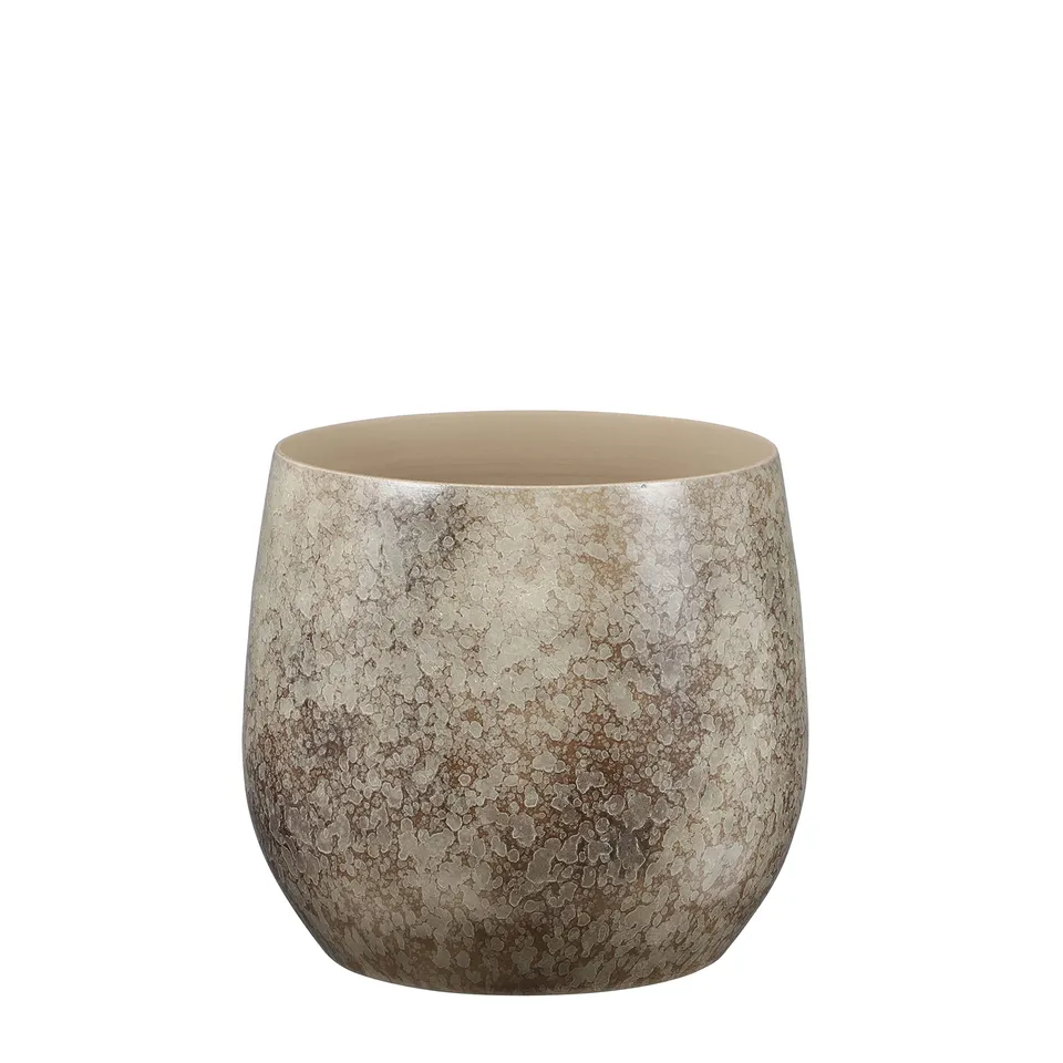 mica-decorations-oliver-pot-fleurs-terre-cuite-marron-h26x-29cm image 1