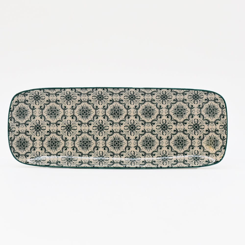 luisa-paix-o-padr-o-22-cm-plat-rectangulaire-c-ramique-vert image 3