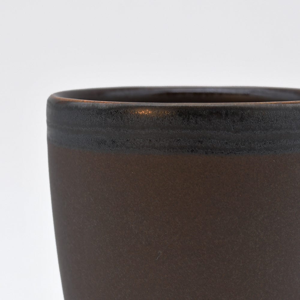luisa-paix-o-caf-mug-en-gr-s-marron-10-cm-four image 3