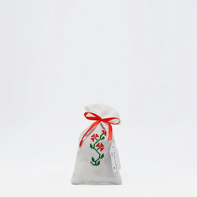 luisa-paix-o-sachet-lavande-coton-brod-15x9cm-naturel image 1