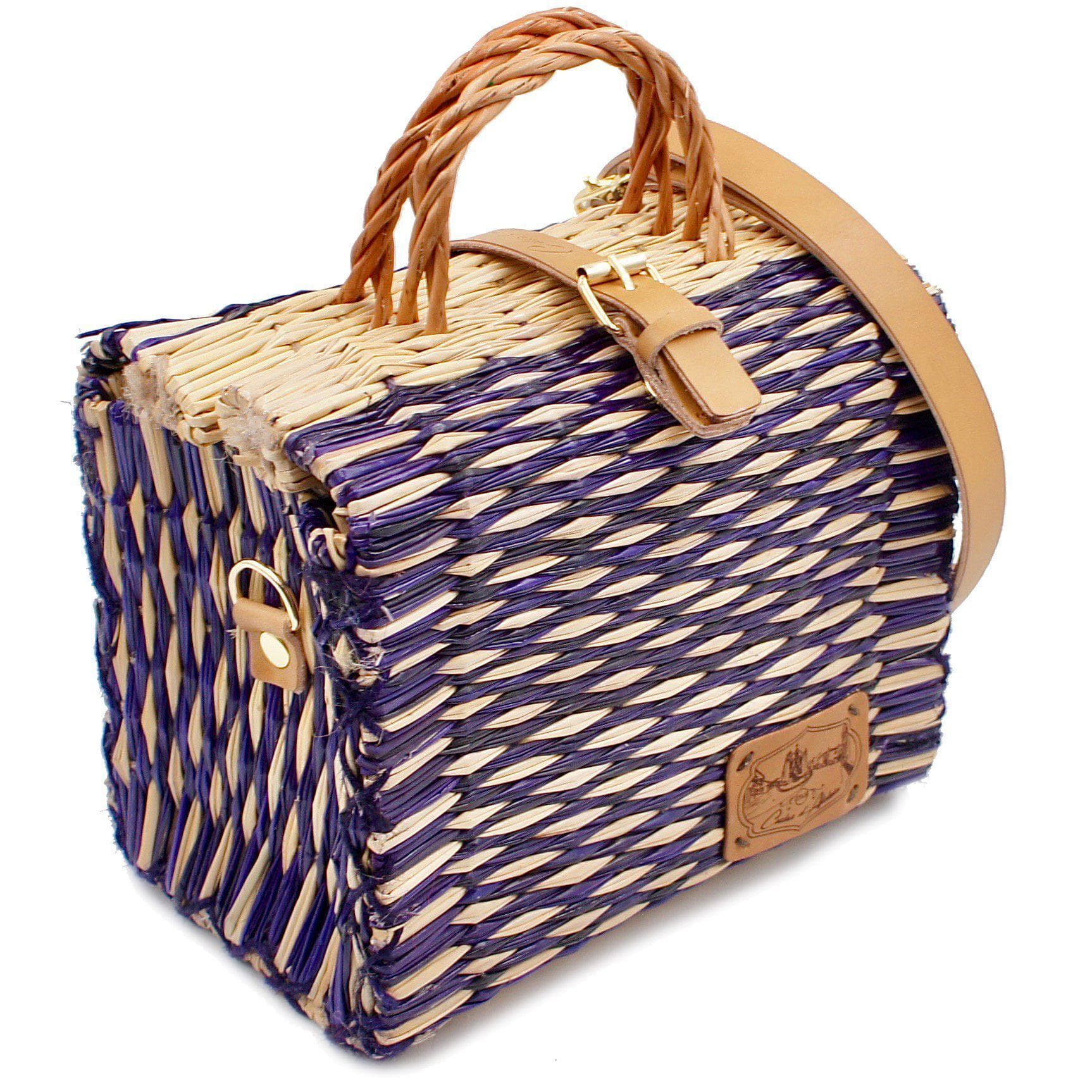 luisa-paix-o-sac-cabas-jonc-osier-violet-naturel-22-cm image 3