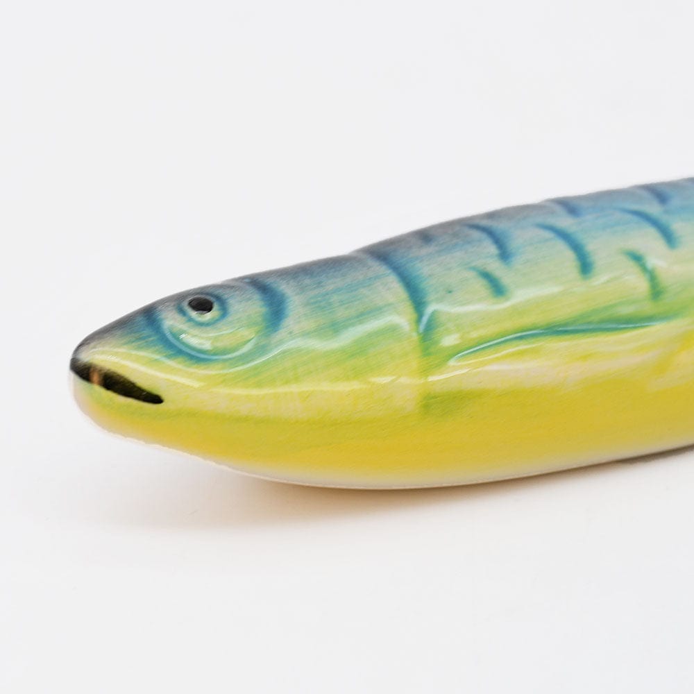 luisa-paix-o-sardine-caldas-da-rainha-c-ramique-bleue-jaune-19-cm image 4