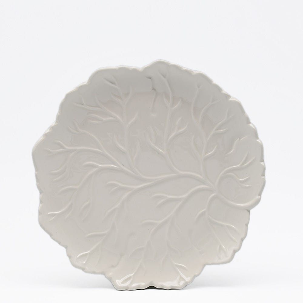 luisa-paix-o-vaisselle-assiette-c-ramique-folha-blanche-27cm image 1