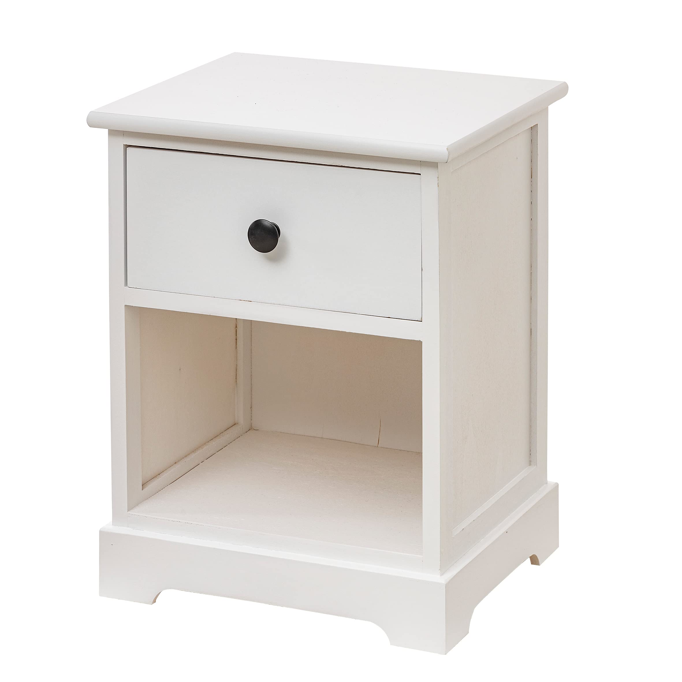 baroni-home-mobili-table-de-chevet-blanche-1-tiroir-35x30x45-5-cm image 1
