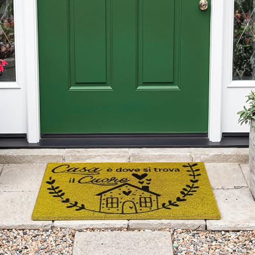 baroni-home-tessile-casa-paillasson-coco-60x38-cm-jaune-maison image 8