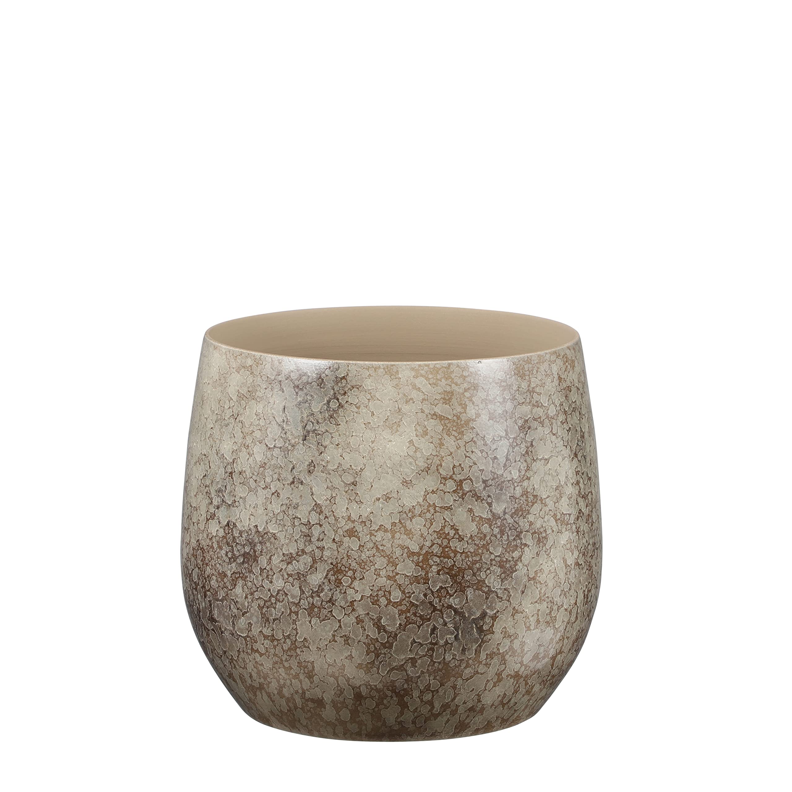 mica-decorations-oliver-pot-fleurs-terre-cuite-marron-h26x-29cm image 1