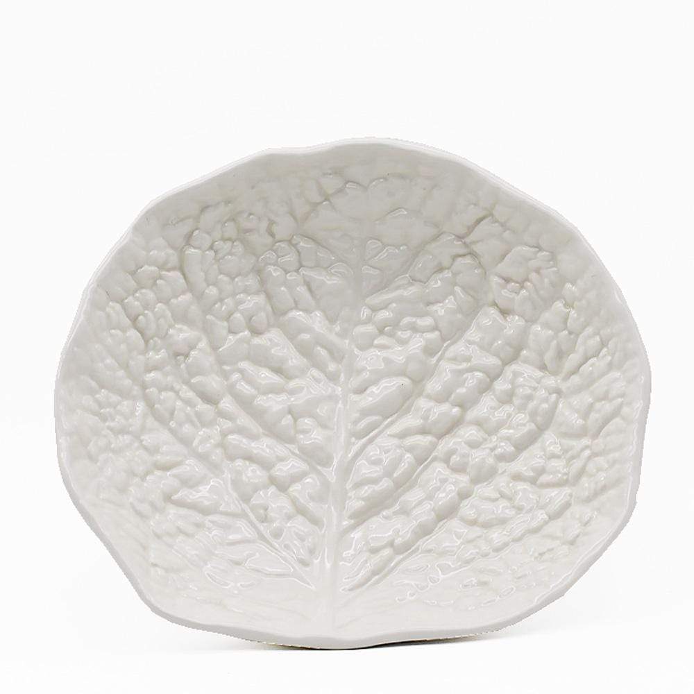 luisa-paix-o-plat-chou-c-ramique-blanc-27cm image 1