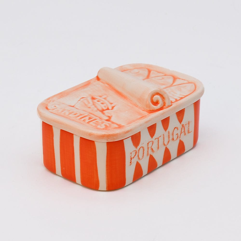 luisa-paix-o-vaisselle-portugaise-bo-te-sardines-c-ramique-orange image 3