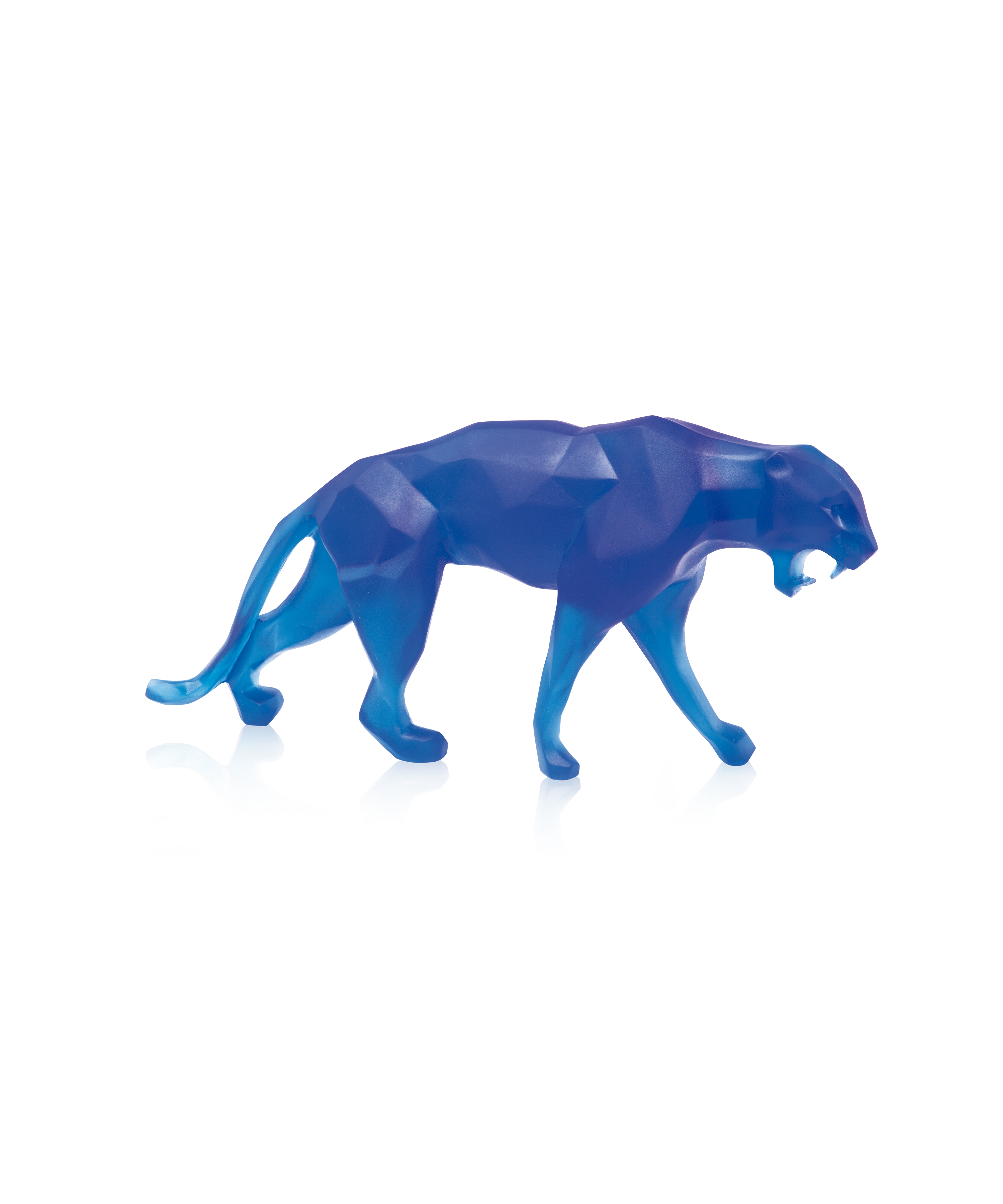 daum-wild-panther-sculpture-panth-re-bleue-petit-mod-le image 1