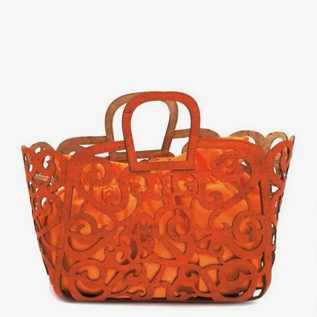 luisa-paix-o-accessoires-du-portugal-sac-panier-li-ge-orange image 1