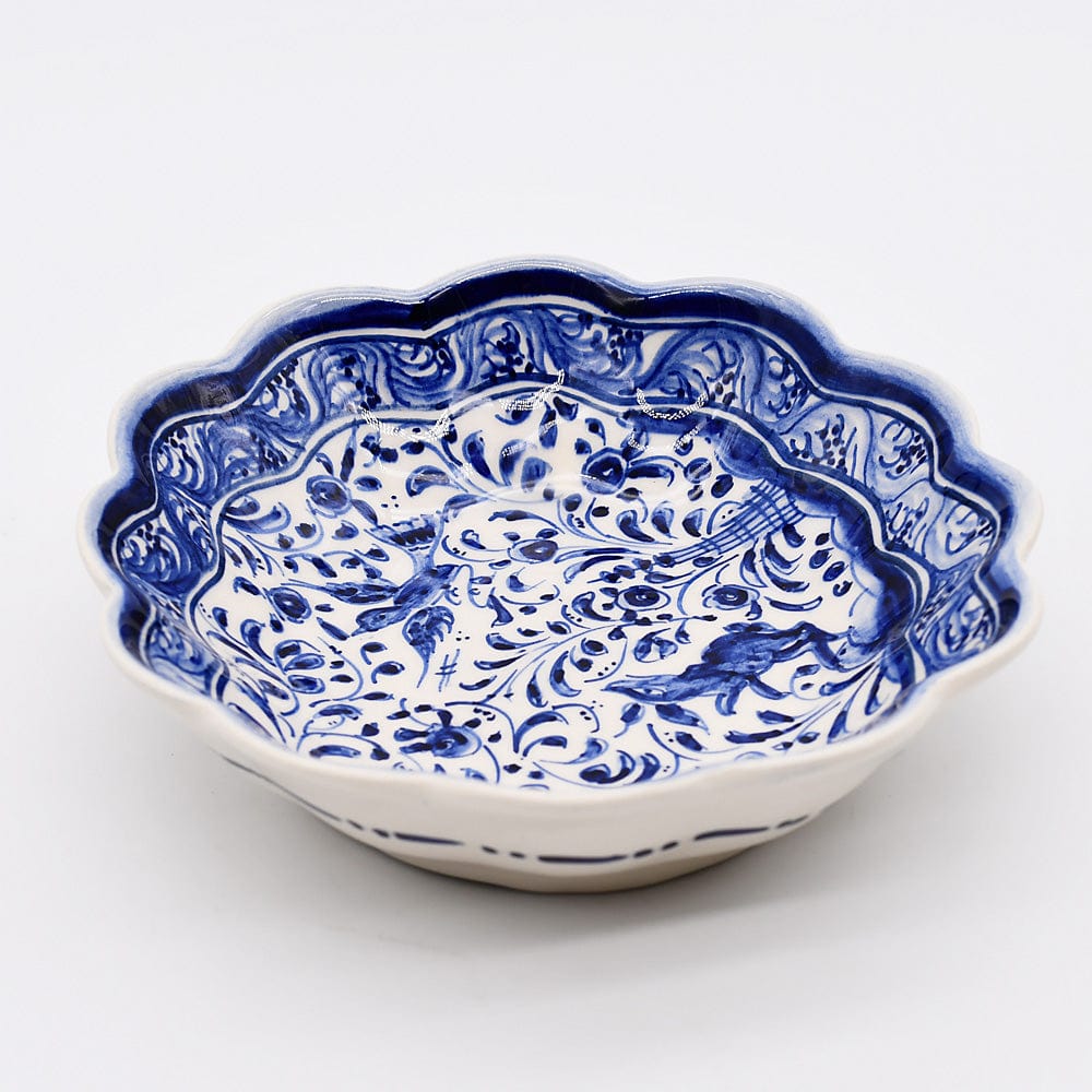 luisa-paix-o-vaisselle-portugaise-saladier-coimbra-bleu-16cm image 3