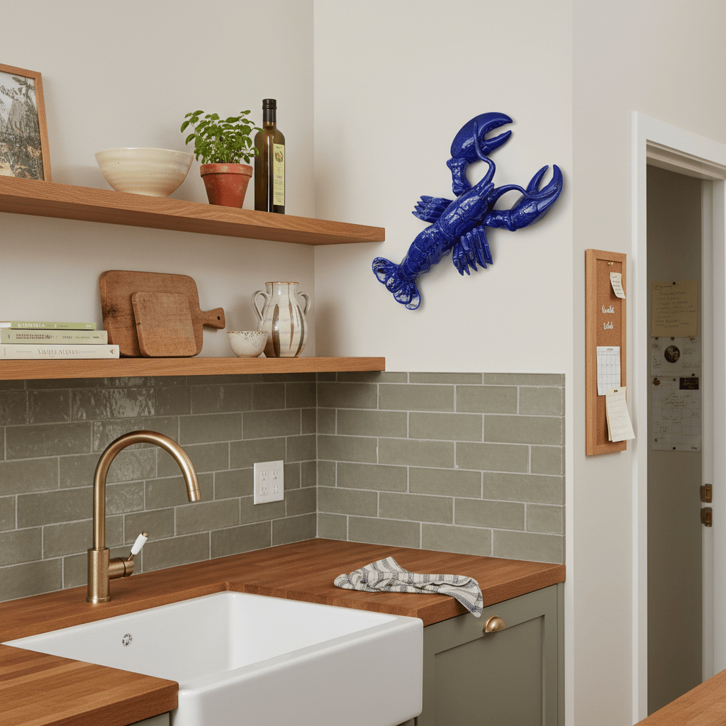 luisa-paix-o-homard-c-ramique-bleue-38-cm-caldas image 4