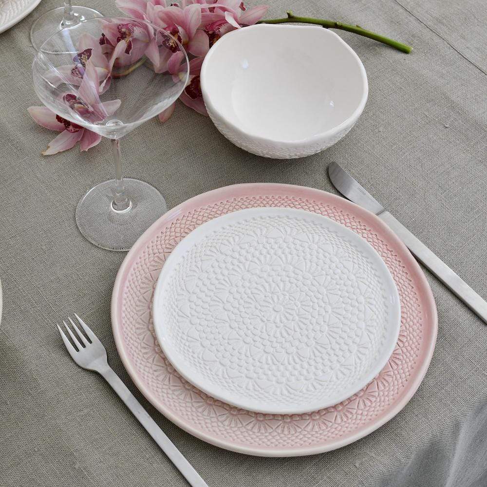 luisa-paix-o-carimbada-assiette-plate-rose-27-cm image 5