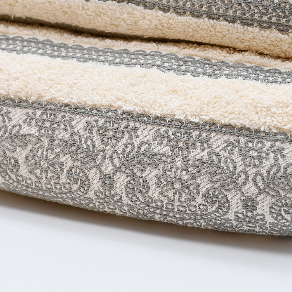 luisa-paix-o-parure-de-bain-3-pi-ces-coton-beige-gris image 3