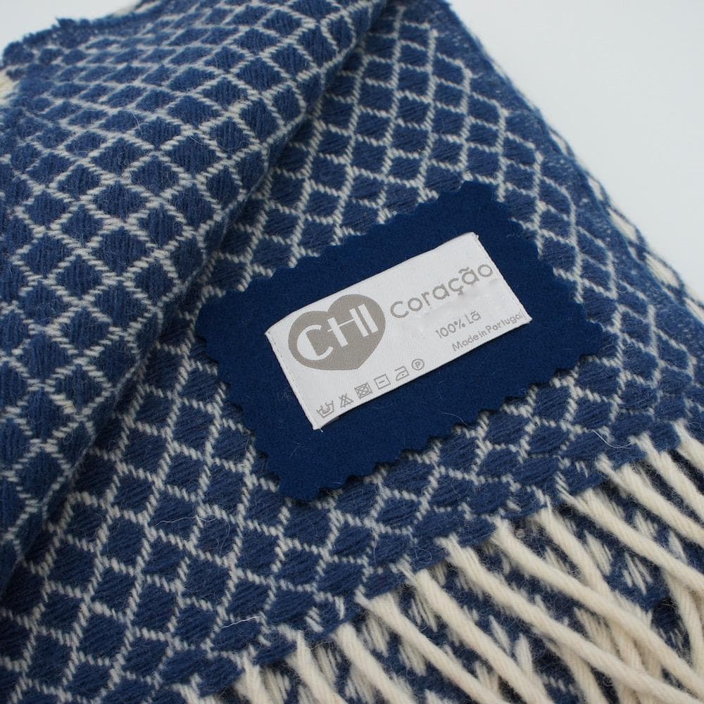 luisa-paix-o-linge-de-maison-plaid-en-laine-bleu-et-beige-130x170 image 2
