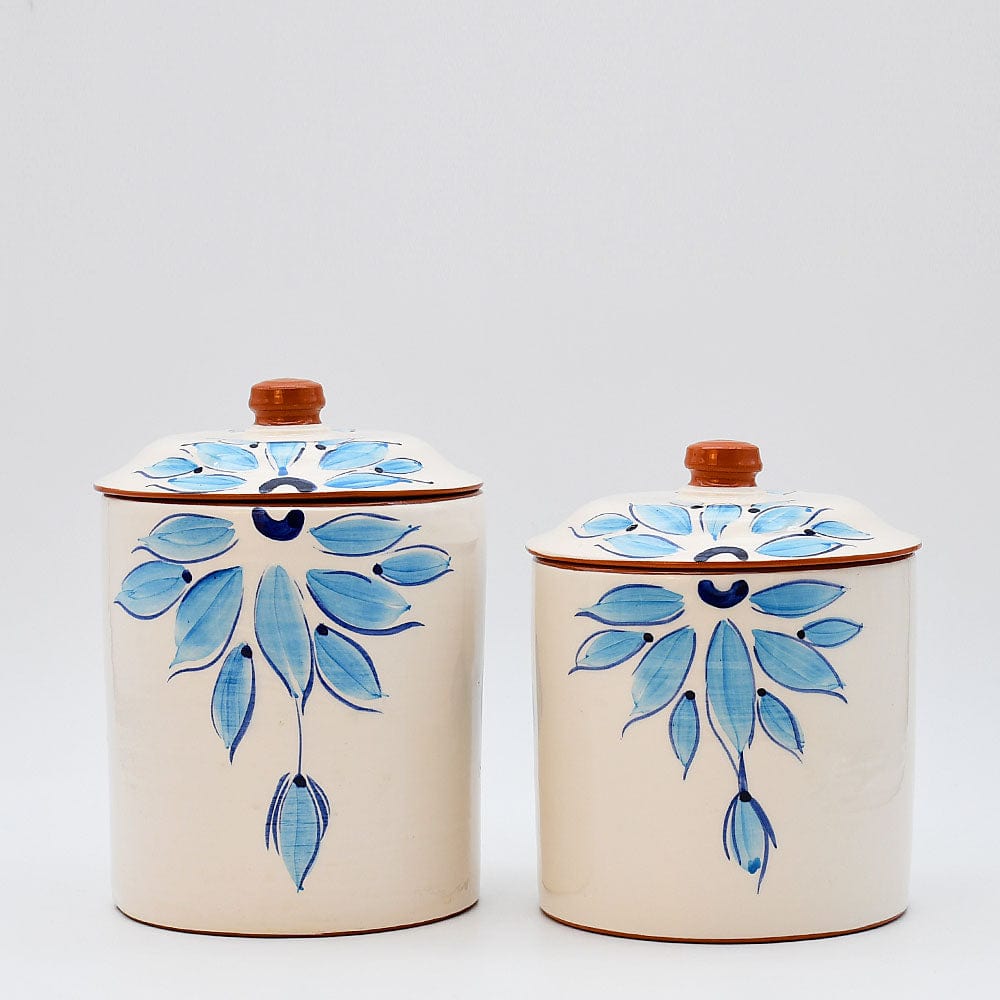 luisa-paix-o-vaisselle-portugaise-bo-te-terre-cuite-turquoise-18cm image 1