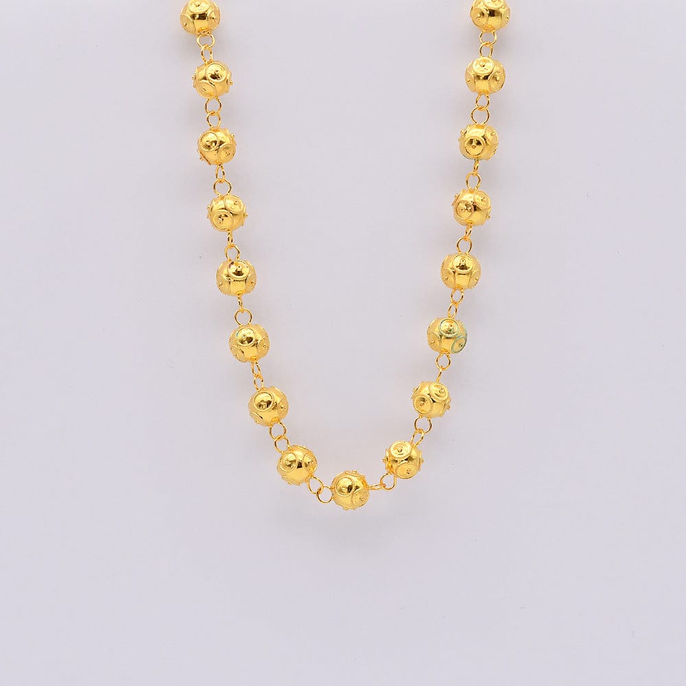 luisa-paix-o-conta-de-viana-collier-perles-argent-dor-45cm image 1