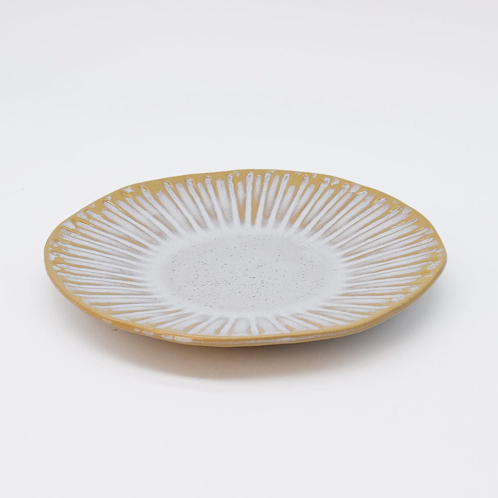 luisa-paix-o-vieira-assiette-en-gr-s-blanche-21-cm image 2