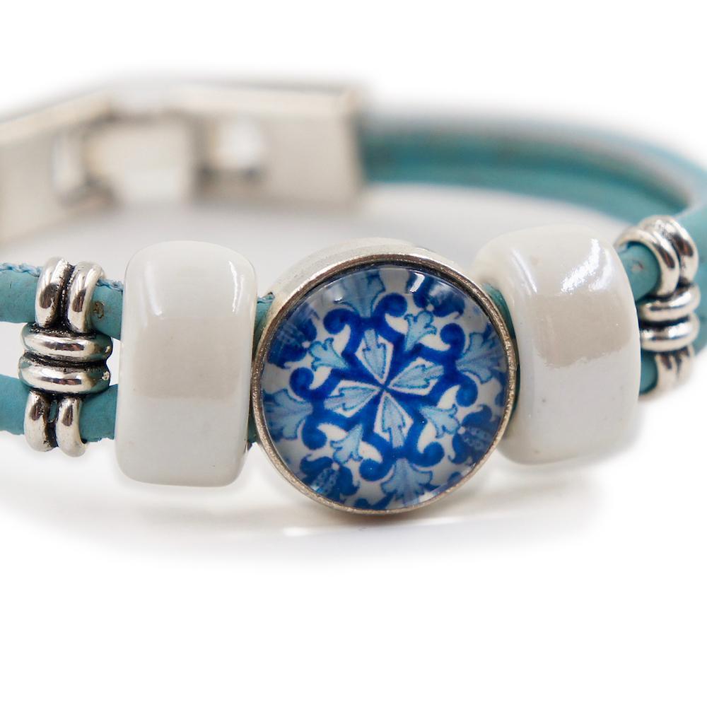 luisa-paix-o-bracelet-li-ge-azulejo-m-tal-20cm image 3