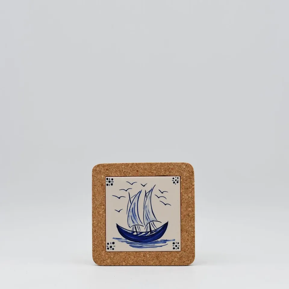 luisa-paix-o-barcos-dessous-de-plat-li-ge-15-cm-motif-1 image 1
