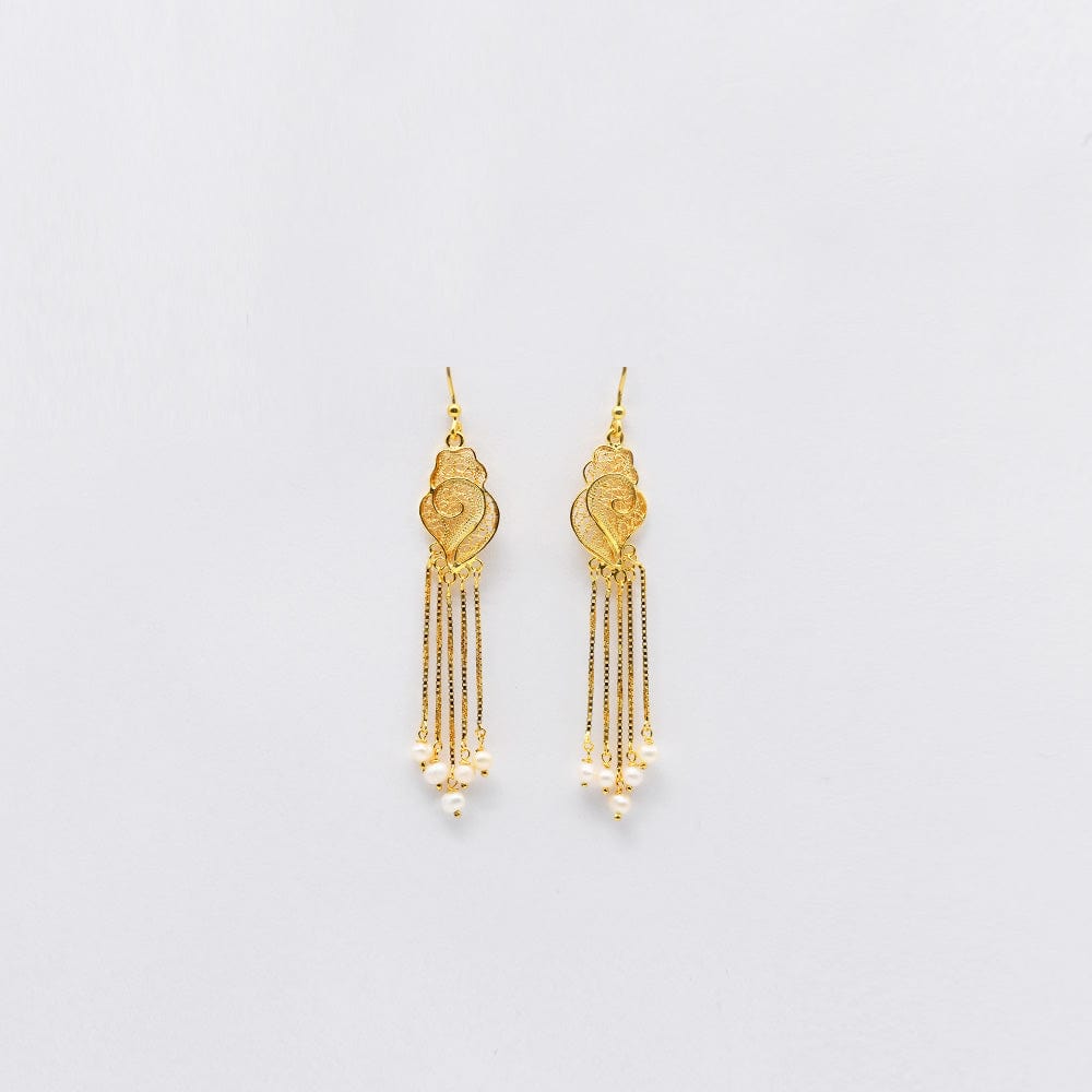 luisa-paix-o-filigrane-boucles-d-oreilles-argent-dor-6cm image 1