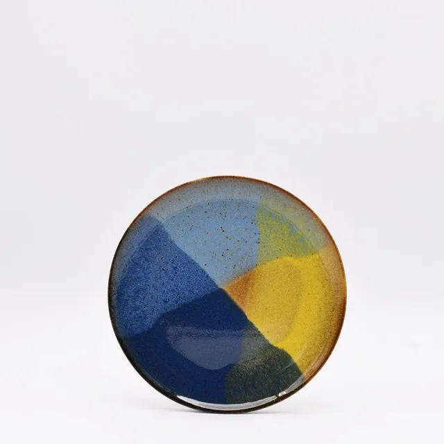luisa-paix-o-corals-assiette-en-gr-s-21-cm-dessert image 1