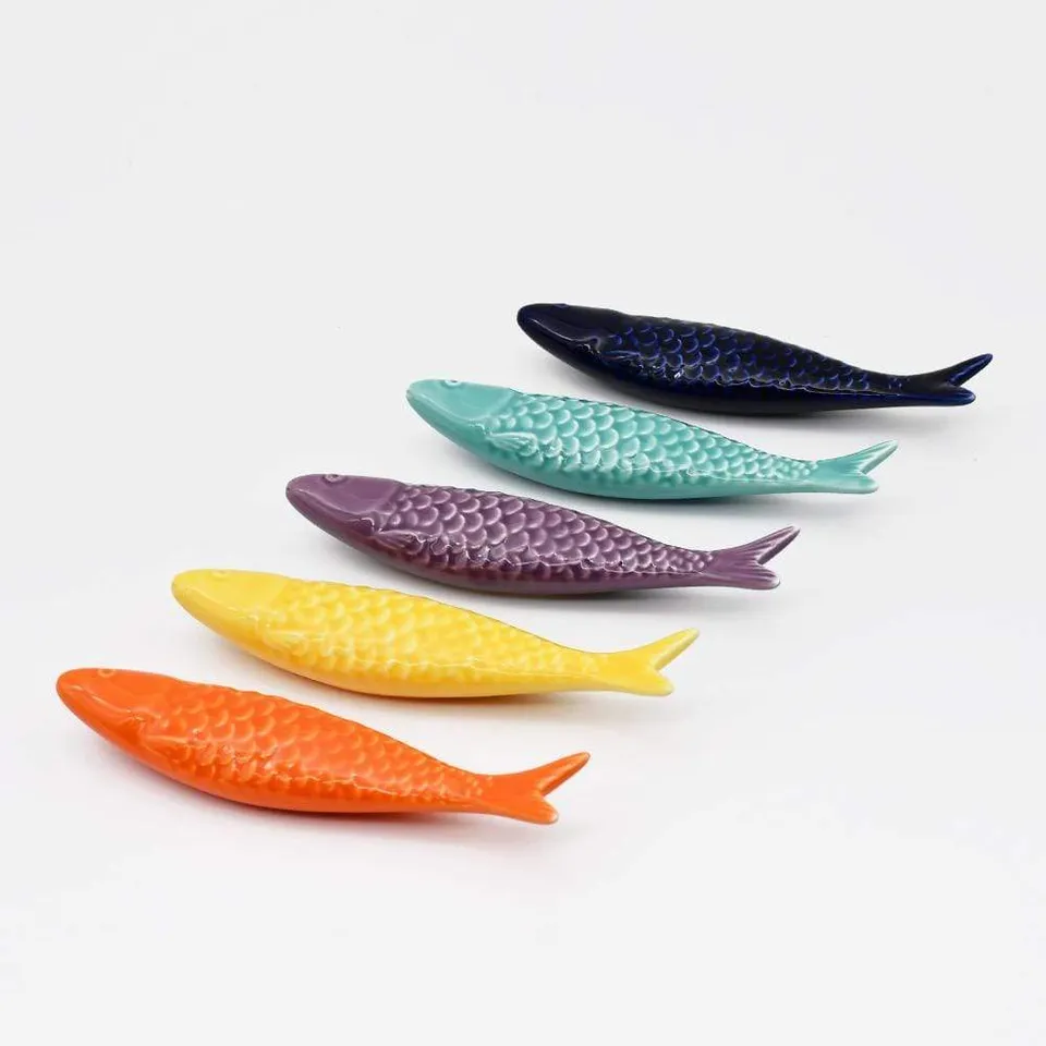 luisa-paix-o-sardine-c-ramique-d-co-murale-orange-17-cm image 1