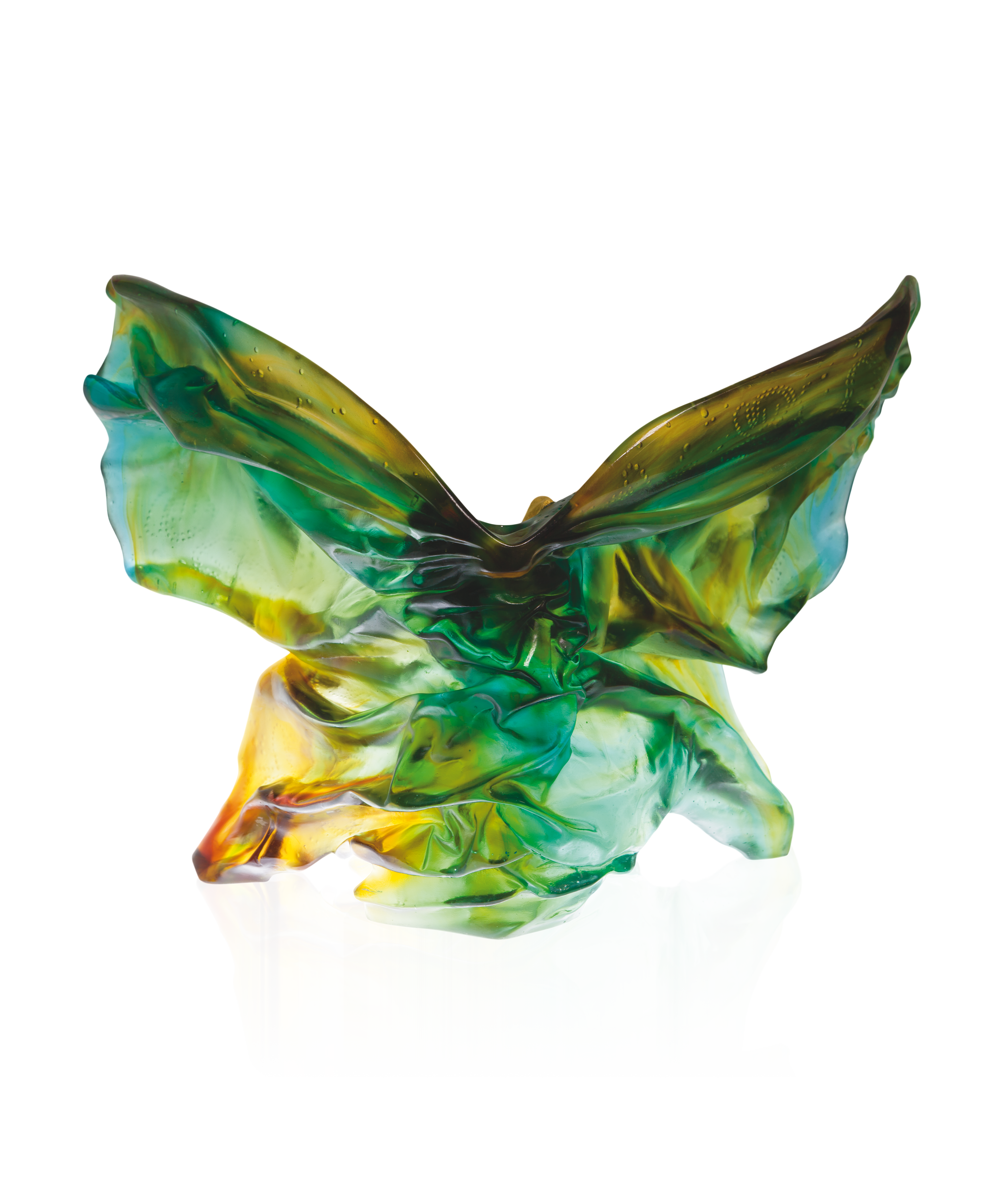 daum-univers-v-g-tal-soliflore-papillon-hana-mori-soliflore-cristal-75-ex image 1