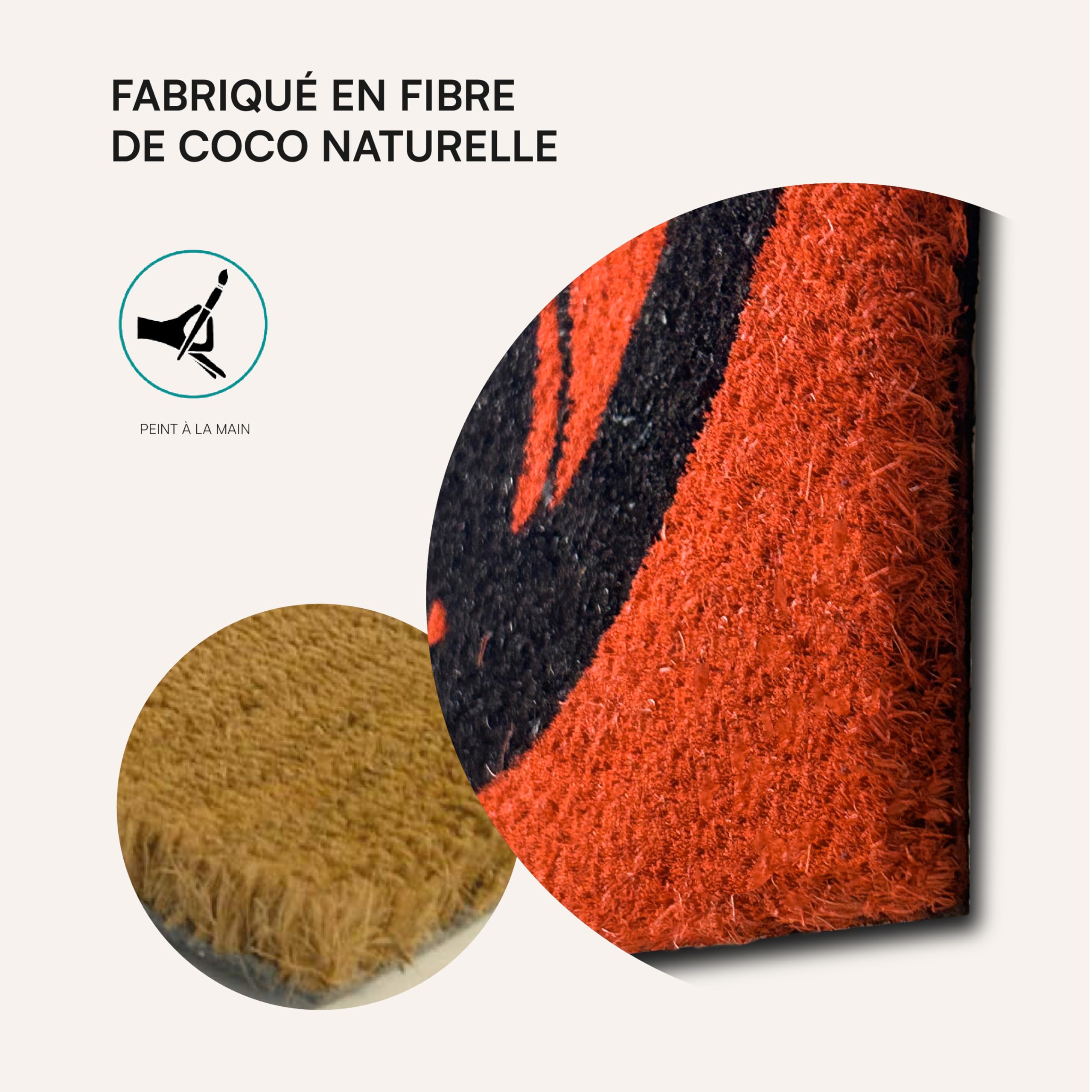 baroni-home-tessile-casa-paillasson-coco-60x38-cm-orange-antiderapant image 4