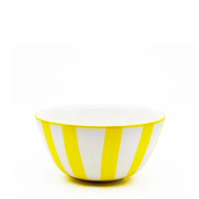 luisa-paix-o-costa-nova-mar-bol-c-ramique-16cm-jaune image 1